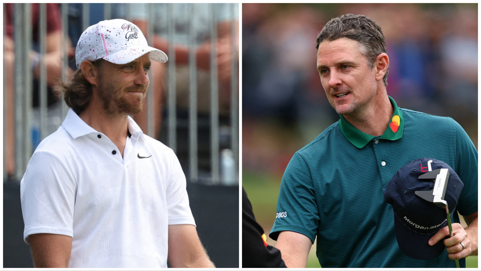 PGA Tour pro's son hilariously asks for a different player to take him to school